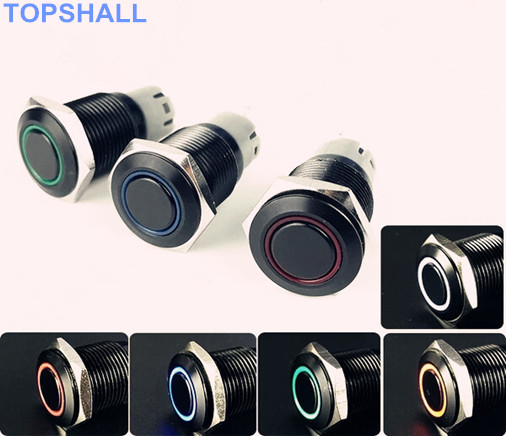 16mm帶燈金屬開關(guān)