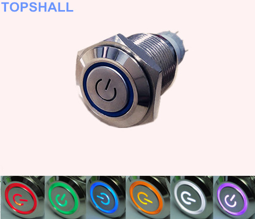 16mm帶燈按鈕開關(guān)