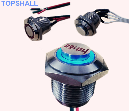 帶線金屬按鈕開關(guān)