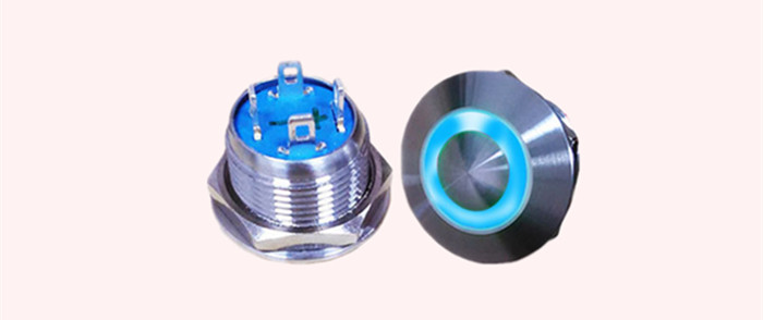 帶燈金屬按鈕開關(guān)