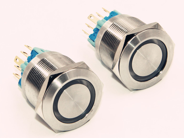 25mm帶燈金屬開關