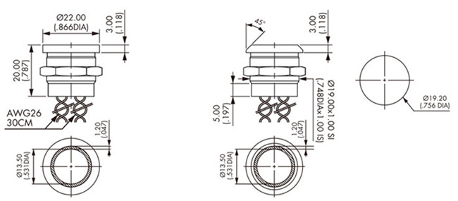 防水壓電開關(guān)