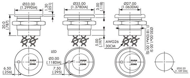 NC壓電開(kāi)關(guān)