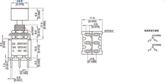 小型按鈕開關(guān)