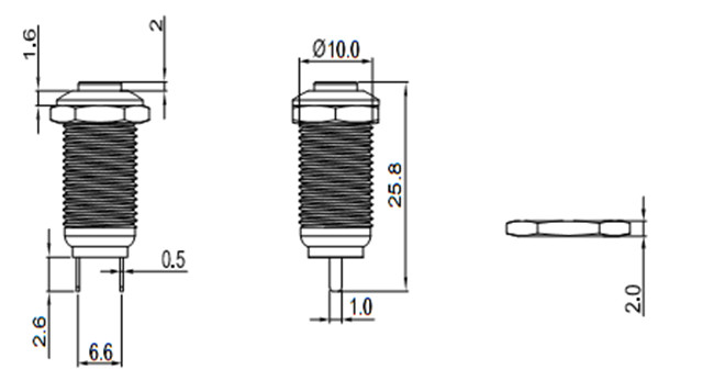 10mm金屬開(kāi)關(guān)
