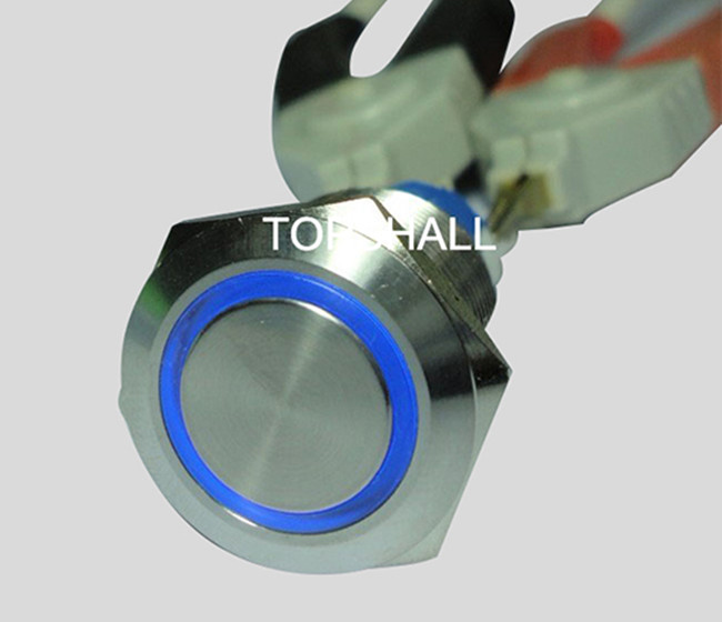 19mm帶燈金屬按鈕