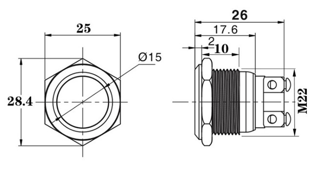 防水按鍵開關(guān)